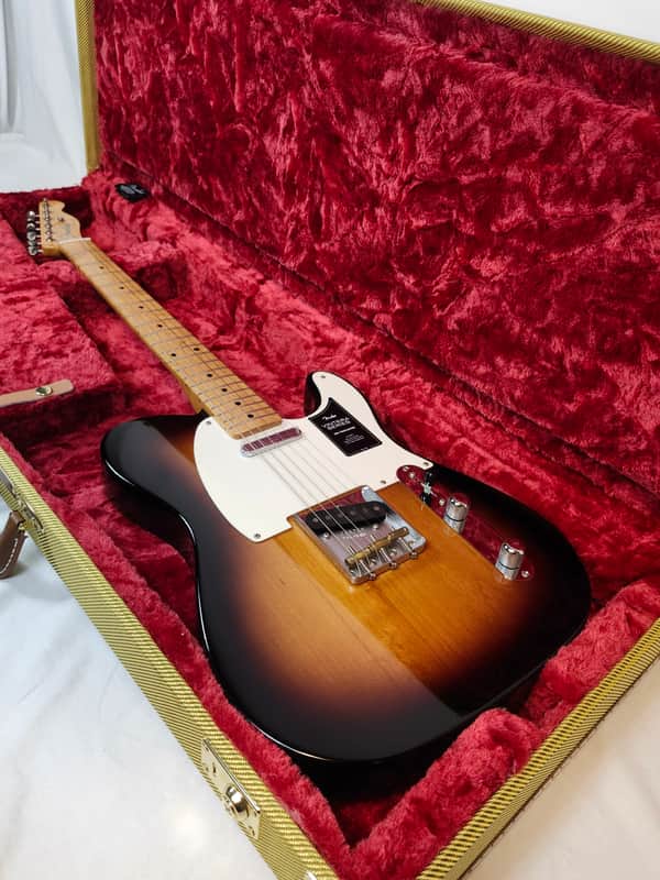 Fender Original Vintera '50s Telecaster, Maple FB, 2TSB, w/Tweed HSC