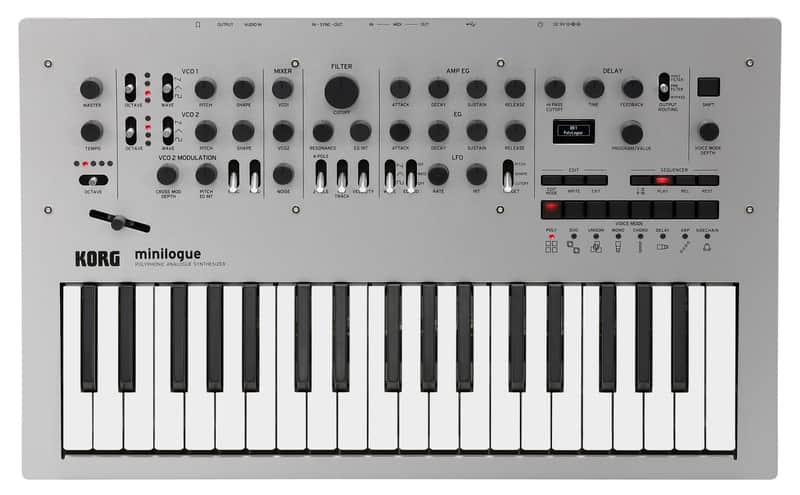 Korg Minilogue 4-voice Analog Polyphonic Synthesizer | Reverb