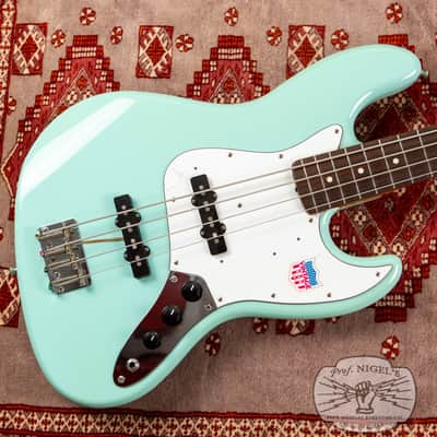 Fender CIJ JB-62 Jazz Bass – US Pickups – Flame Maple Neck image 6