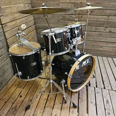 Drum Kit Mapex 1990s Venus Complete, Black USED! RKVEN140426 image 4