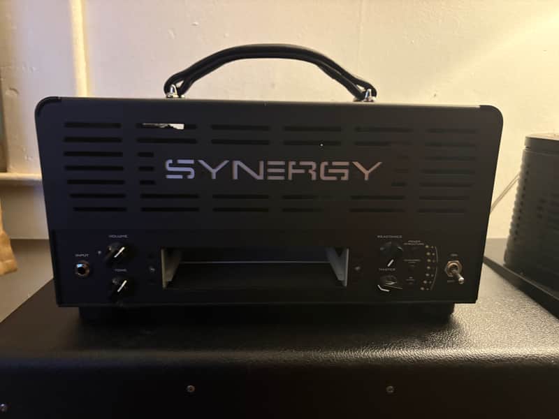Synergy SYN-20IR 3-Channel 20-Watt Modular Guitar Amp Head 2025 - Present - Black image 1
