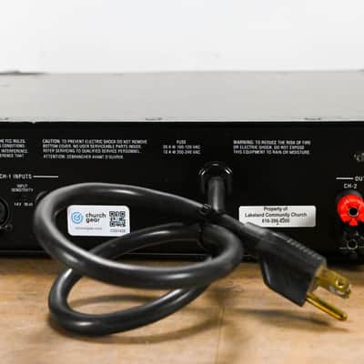 Crown K2 2-Channel Power Amplifier CG01428 image 6