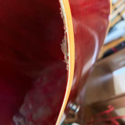 New Update - Rare Kiso Suzuki W-65HA "Dove" 1975 Cherry Sunburst image 16
