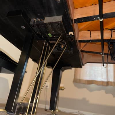 Schimmel Parlor Grand Piano 1970 - Ebony Satin image 12