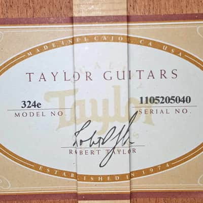 Taylor 324e 2010's - Mahogany imagen 12