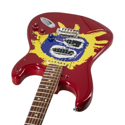 Fender 30th Anniversary Screamadelica Stratocaster Electric Guitar, PF FB, Custom Graphic, MX2154XXXX image 2