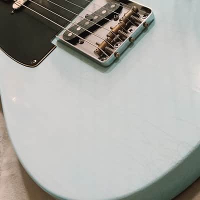 Belle Guitars Teg Workhorse - Faded Sonic Blue image 6