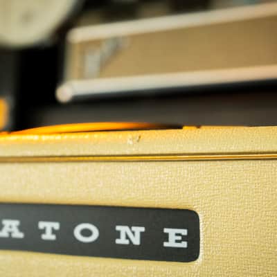 Magnatone Super Fifteen – Cream – 1x12 Tube Combo – USA Made – EL84 – Very Good Condition image 5