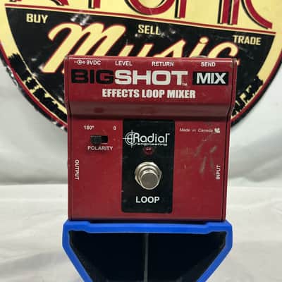 Radial Engineering BigShot big shot MIX Effects Loop Mixer Pedal image 2