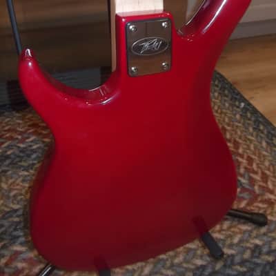 Peavey Milestone 4-String Electric Bass - Trans Red, As New W/ HSC image 8
