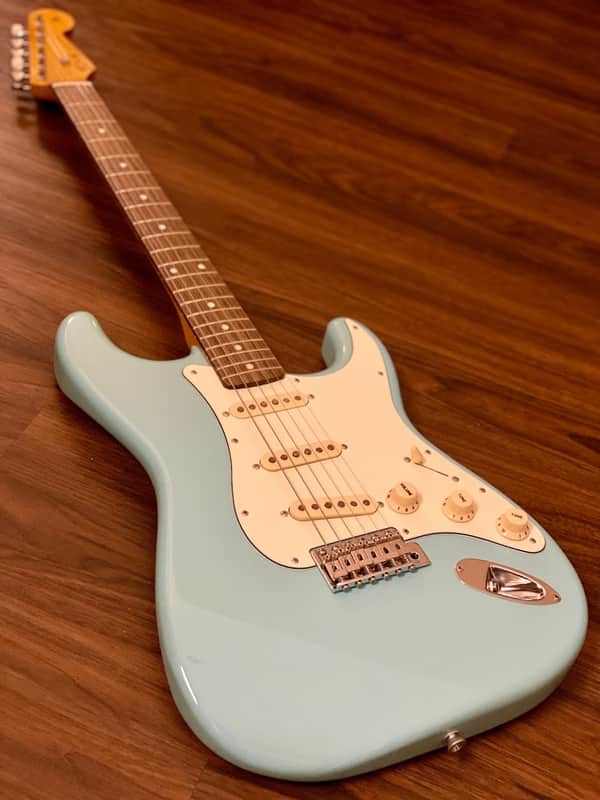Tokai  TST-50 SOB/R Goldstar Sound Vintage Series Japan in Sonic Blue with Hardshell Case image 1