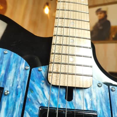 Formanta Style USSR Electric Guitar Built In Tone Bender Soviet Germanium Fuzz image 8