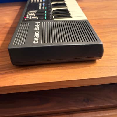 Casio SK-1 32-Key Sampling Keyboard 1986 - Black image 8