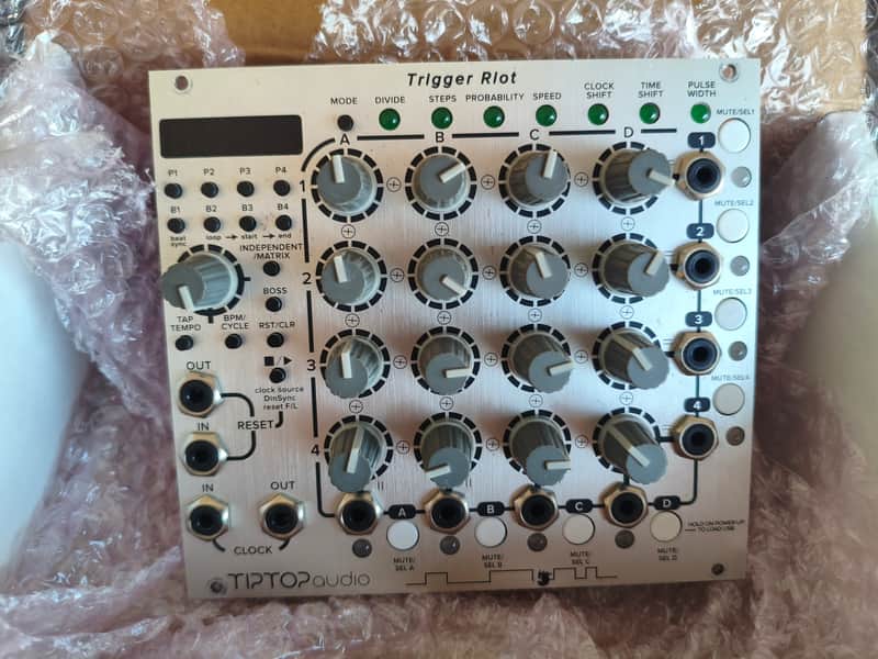 Tiptop Audio Trigger Riot Sequencer 2010s - Silver image 1