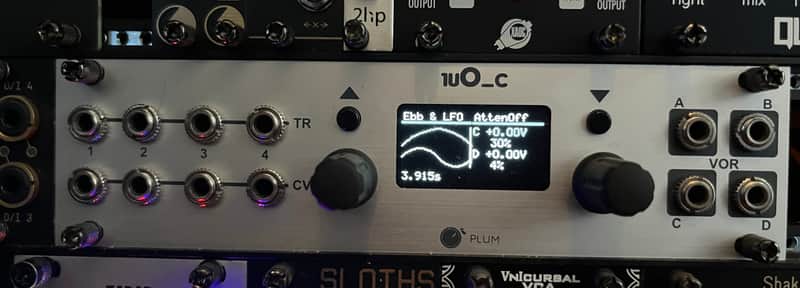 Plum Audio 1uO_c 4ROBOTS Ornament & Crime 1u - Eurorack image 1