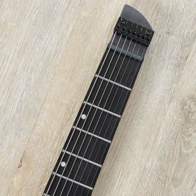 Mint Legator G7SS Ghost 7 Super Shred Headless 7-String Guitar, Ebony Fretboard, High Gloss Black Bu image 10