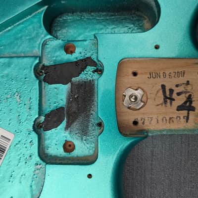 Fender American Professional Jazzmaster Body Mystic Seafoam image 11