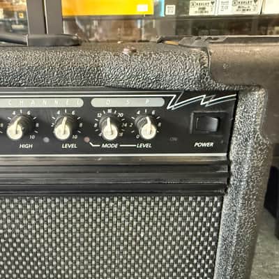 Crate GT80 DSP Tube Hybrid "Quadradrive" 1x12" combo amplifier-USA 1993 Black- w/ft sw image 7
