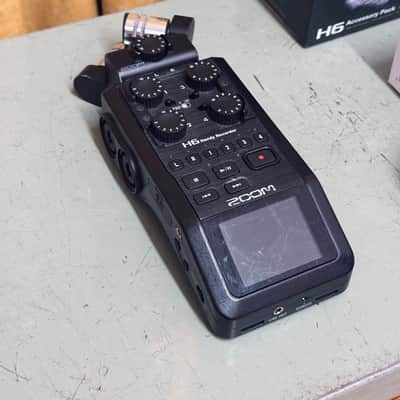 Zoom H6 Digital Multi-Track Recorder w/wind screen, cables and more image 2