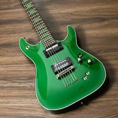 Schecter  Kenny Hickey C-1 EX S STGN in Steele Green image 1