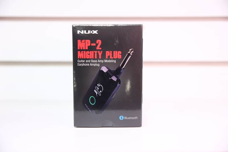NuX MP-2 Mighty Plug Headphone Preamp with Amp Modeling Black image 1