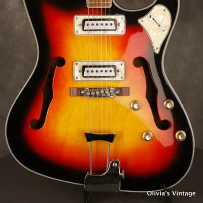 Toledo Hollowbody MIJ 1970s Sunburst image 1