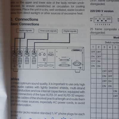 Owner's Manual for Fostex D-20 Digital Master Recorder & Model 8310 IF Card 1989 image 5