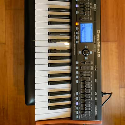 Behringer DeepMind 6 37-Key 6-Voice Polyphonic Analog Synth 2017 - Present - Black - Boxed+Manual+Power image 6