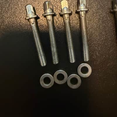 (8) Vintage Camco Snare Drum/Tom/Floor Tom Tension Rods& Chubby Washers #2 image 2