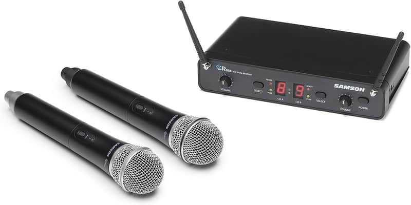 Samson Concert 288 Handheld Dual-Channel Wireless System (Channel H) image 1