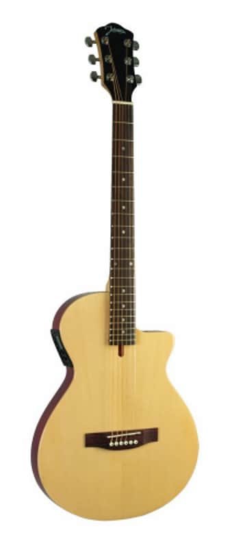 Johnson JG-50-NA Thinbody Acoustic Guitar with Pickup image 1