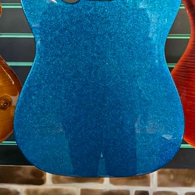 Fender J Mascis Telecaster Bottle Rocket Blue Flake 2021 Electric Guitar image 12