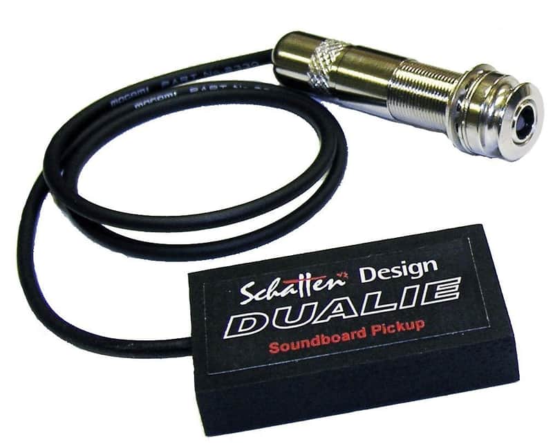 Schatten Designs Dualie Inside'R Internal Mount Pickup with Jack image 1