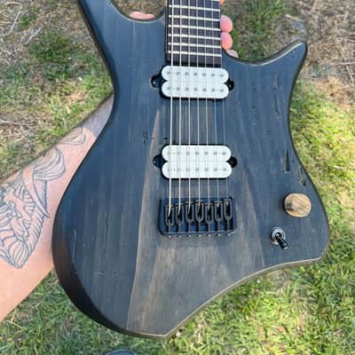 Damon Wormwood 7 string / DiMarzio Fusion Edge/ Hipshot hardware image 4