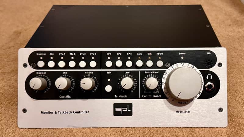Immagine SPL 2381 MTC Monitor and Talkback Controller 2008 - 2022 - Black - 1