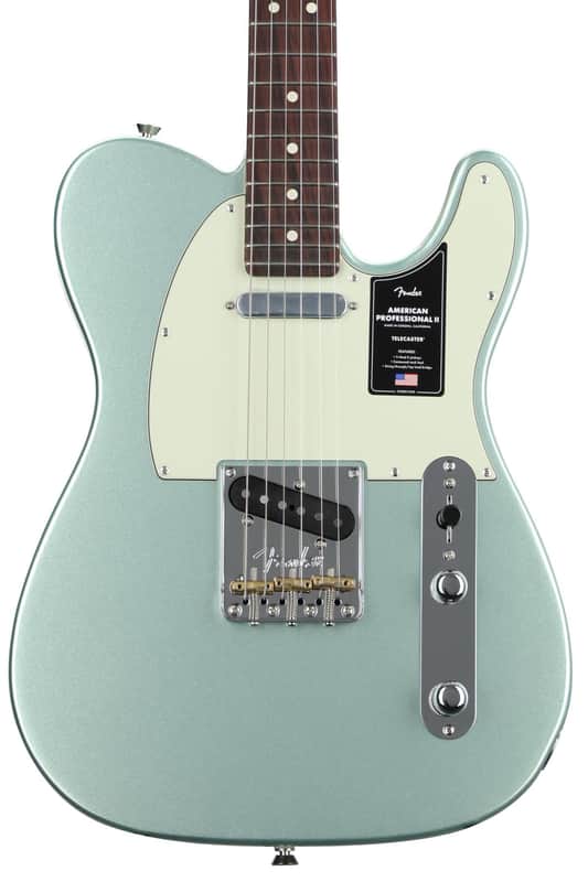Fender American Professional II Telecaster - Mystic Surf Green with Rosewood Fingerboard image 1