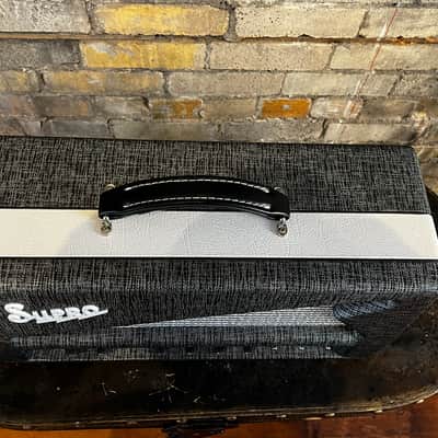 Supro 1699RH Statesman 2-Channel 50-Watt Tube Guitar Head 2017 - Present - Black Rhino image 4