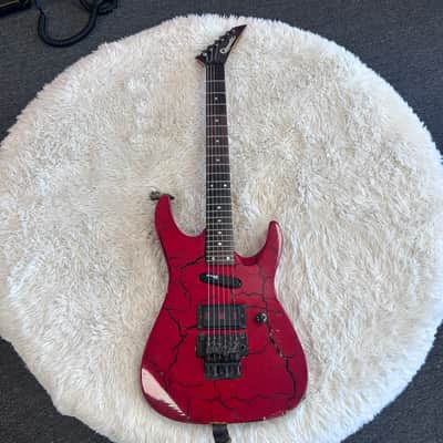 Charvel Charvette Model 170 late 80s - Red Crackle image 1