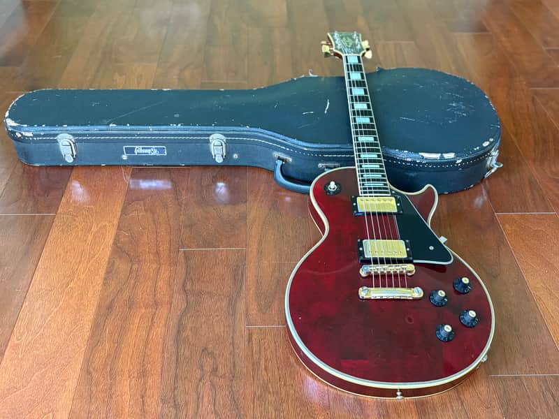 Gibson Les Paul Custom 1976 - Wine Red image 1