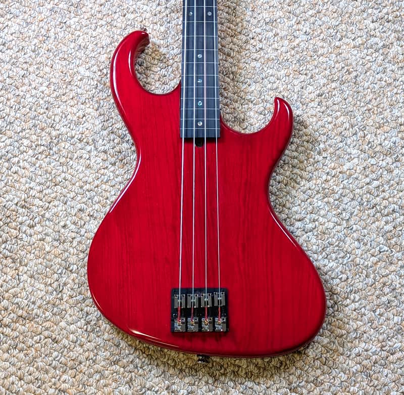 RICK TURNER 1995 Electroline 1 Lined Fretless Bass Guitar - Piezo Pickups, only 7.7 lbs! image 1