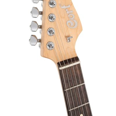 Cort G280 Select 6-String Electric Guitar Transparent Chameleon Purple image 3