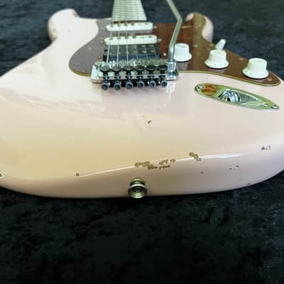 Fender Stratocaster Custom Shop Floyd Rose. Relic’d Shell Pink image 6