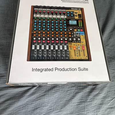 TASCAM Model 12 Multitrack Recorder / Mixer / USB Interface 2020 - Present - Black with Wood Cheeks image 7