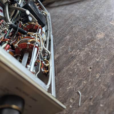 fisher x-202b integrated amplifier rebuilt and ready for service early 60's image 10