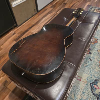 1930s Harmony-Built Del Oro Fauxbro w/ Case image 14