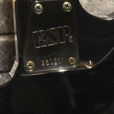 1996 ESP Pre-Lawsuit KH-2 Ouija Signature - Black (Collector piece) Rare Japan - Kirk Hammett of Metallica image 16