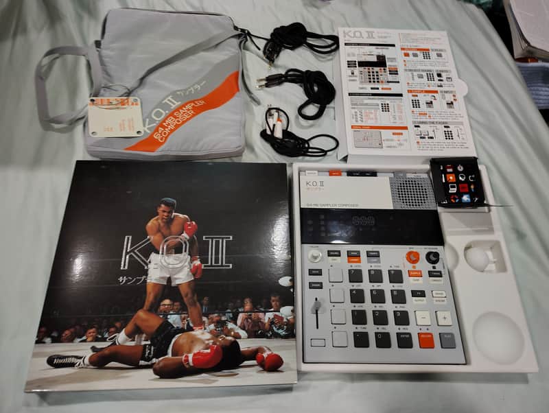 Teenage Engineering KO II Sampler – Complete Bundle (Bag+ Manual + Box + Cables) image 1