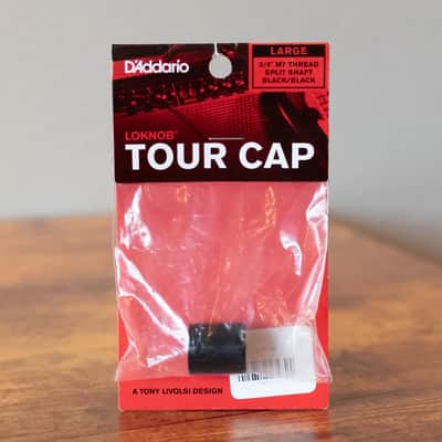 D'Addario LokNob Tour Cap Large M7 - Black image 3