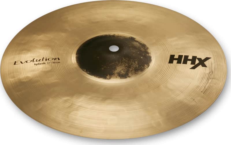 Sabian HHX Evolution Splash Cymbal, Brilliant Finish, 12" image 1