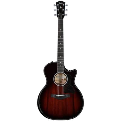 Taylor Builder's Edition 524ce Grand Auditorium Acoustic-Electric Guitar, Kona Burst, with Case image 4